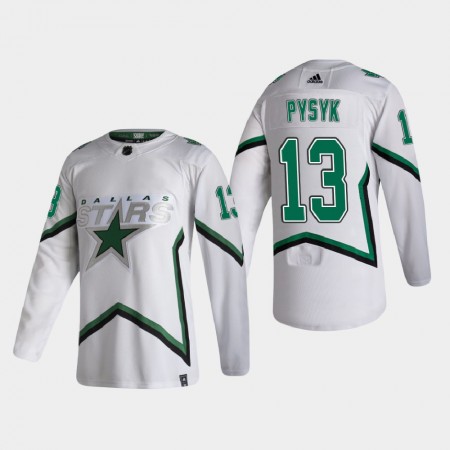 Dallas Stars Trikot Mark Pysyk 13 2020-21 Reverse Retro Authentic - Herren